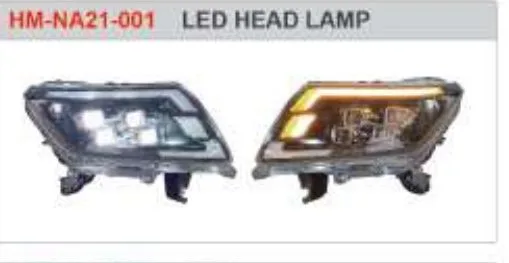 Передние LED-фары для Nissan Navara 2021+