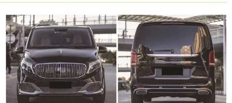 Обвес для Mercedes Vito / V-класс W447 2014+ в стиле Maybach: передний и задний бампер