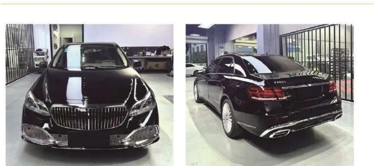 Рестайлинг-комплект для Mercedes E-класс W212 2009–2012 в стиль Maybach
