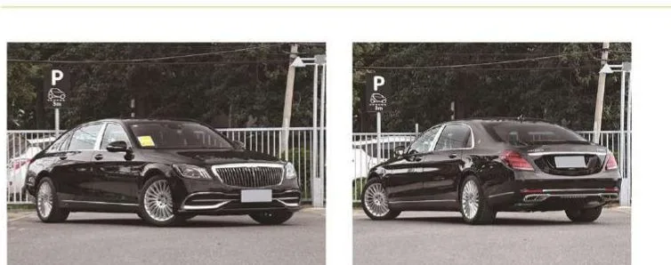 Обвес для Mercedes S-класс W222 в стиле Maybach: бампера в сборе