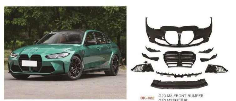 Обвес M3 для BMW 3 серии G20 2019+: бампера, выхлоп — комплект по выбору