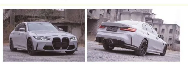 Рестайлинг-комплект для BMW 3 серии F30 2012–2018 в вид M3 G80, широкий кузов