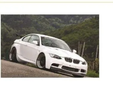 Обвес в стиле M3 для BMW 3 E92 2006–2009: бампера, крылья, пороги