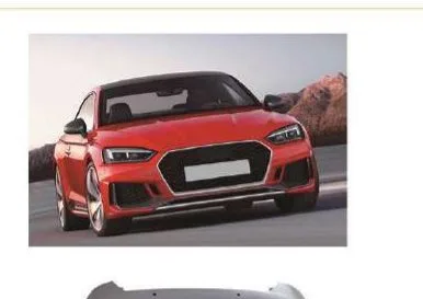 Обвес в стиле RS5 для Audi A5 F5 2016–2019: бампера, пороги, решётки