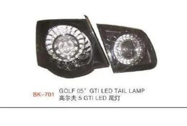 Оптика для VW Golf 5 2003–2008 в стиле GTI: LED-фонари и противотуманные фары