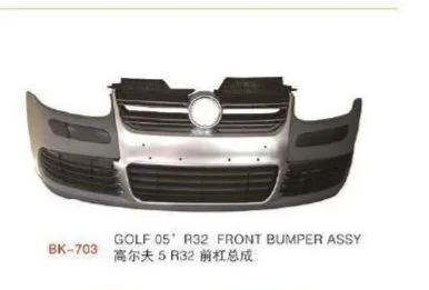 Обвес для VW Golf 5 2003–2008 в стиле R32: бамперы и решётки