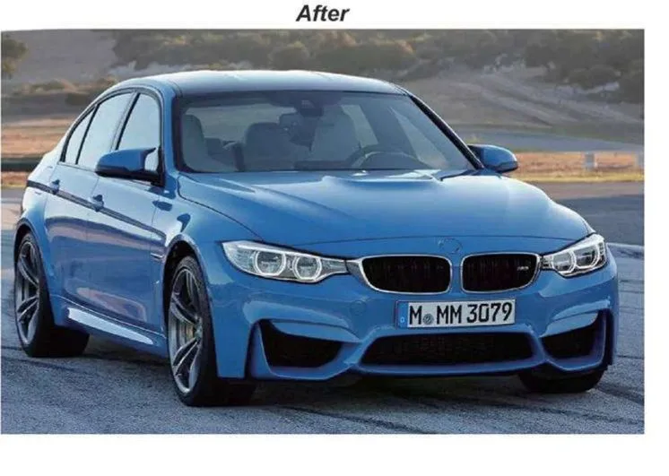 Обвес для BMW 3 серии F30/F35 2012–2018 в стиле M3: бампера, юбки, насадки