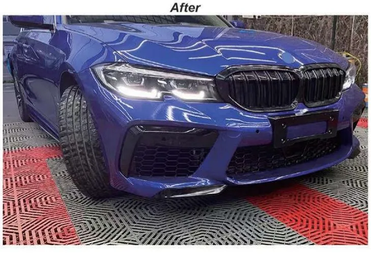 Передний бампер для BMW 3 серии G20 2019+ в стиле M8 2021