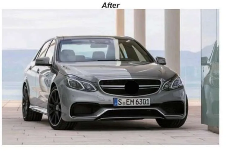 Передний бампер для Mercedes E-класса W212 2011–2015 в стиле E63 AMG