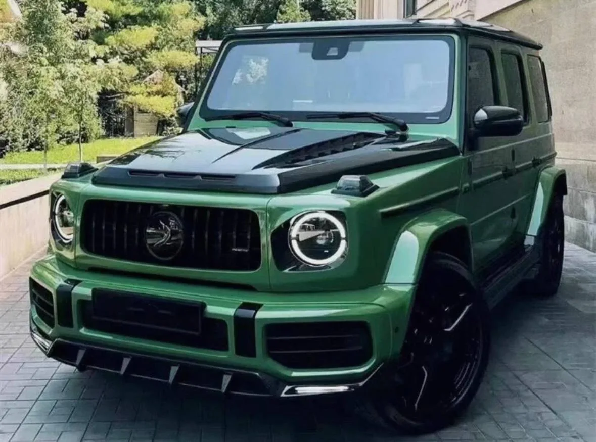 Обвес передний и задний диффузор для Benz G-Class W464 G63 G350 G500 (карбон)