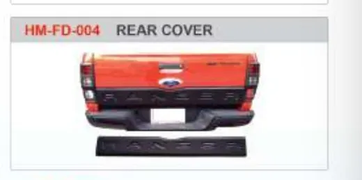 Накладка на дверь багажника для Ford Ranger T6 2012–2015