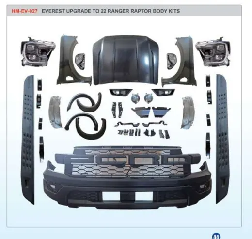 Рестайлинг-комплект для Ford Everest 2016–2021 в вид Ranger Raptor 2022+