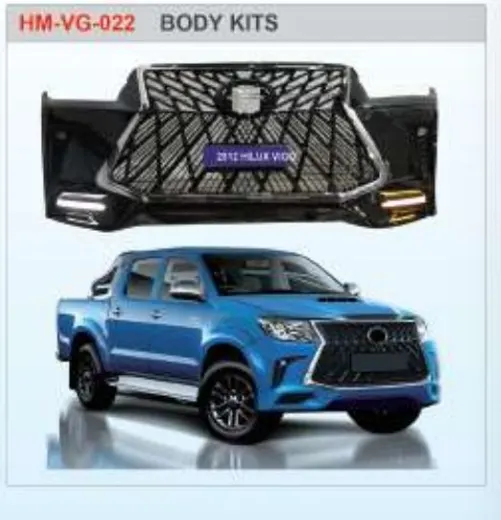 Обвес в стиле Lexus для Toyota Hilux Vigo 2012–2014