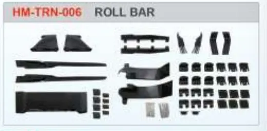 Дуга в кузов (roll bar) для Mitsubishi L200/Triton 2015–2018