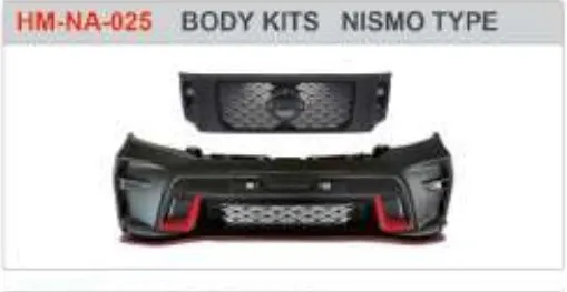 Обвес в стиле Nismo для Nissan Navara NP300 2015–2020