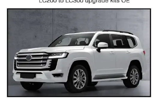 Рестайлинг-комплект для Toyota Land Cruiser 200 2007–2021 в вид Land Cruiser 300 (заводской стиль) — фото 2