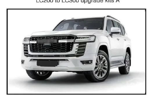 Рестайлинг-комплект для Toyota Land Cruiser 200 2007–2021 в вид Land Cruiser 300, вариант A — фото 2