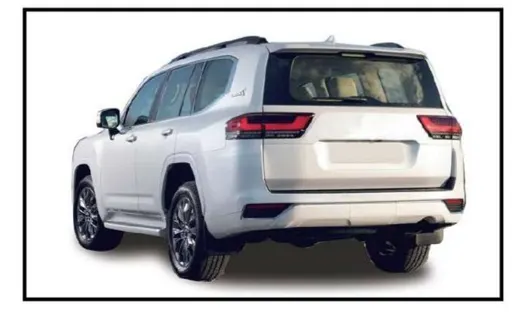 Рестайлинг-комплект для Toyota Land Cruiser 200 2007–2021 в вид Land Cruiser 300, вариант A — фото 3