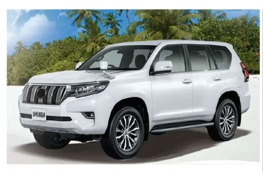 Обвес заводского стиля для Toyota Land Cruiser Prado 150 2017–2023: передняя и задняя юбки — фото 3