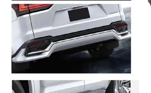 Обвес для Lexus LX600 2022–2024: передняя и задняя губа, накладки — комплект — фото 3