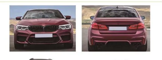 Обвес M5 для BMW 5 серии G30/G38 2017–2020: варианты Executive и Sport
