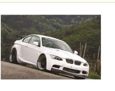 Обвес в стиле M3 для BMW 3 E92 2006–2009: бампера, крылья, пороги