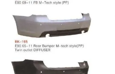 Обвес M-Tech для BMW 3 E90/E91 2005–2011: бампера, пороги, ПТФ — фото 3