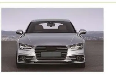 Комплект в стиле S7 для Audi A7 4G 2016–2018: решётка и задний диффузор