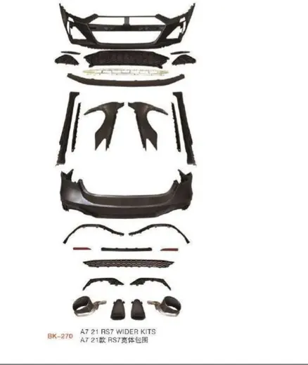 Расширенный обвес (wide body) RS7 для Audi A7 C8 2021+ — фото 2