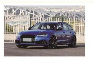 Обвес в стиле RS6 для Audi A6 C7 2016–2018: бампер, диффузоры, решётки — фото 1