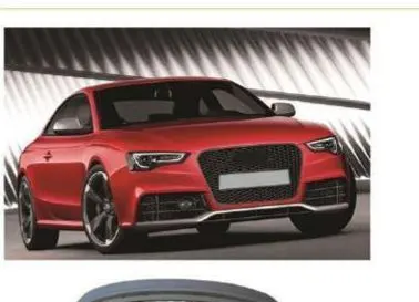 Обвес в стиле RS5 для Audi A5 8T 2012–2016 рестайлинг: бампера, пороги