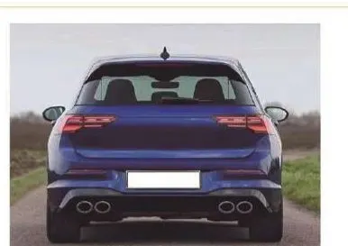 Обвес для VW Golf 8 2020+ в стиле Golf R: бамперы, пороги, диффузор — фото 3