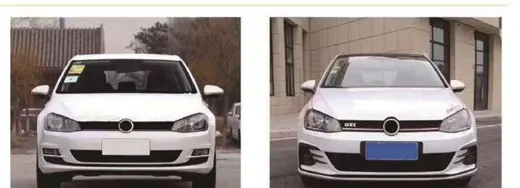 Рестайлинг-комплект для VW Golf 7 2012–2017 в вид Golf 7.5 GTI — фото 2