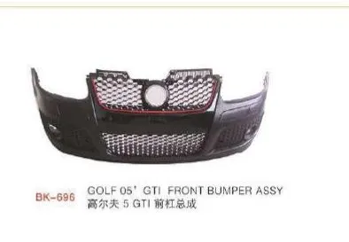 Обвес для VW Golf 5 2003–2008 в стиле GTI: бамперы, решётки, пороги