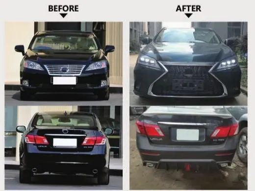 Рестайлинг-комплект для Lexus ES 2010–2012 в вид ES 2022 F-Sport — фото 2