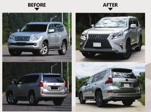 Рестайлинг-комплект для Lexus GX460 2010–2018 в вид GX 2020 — фото 2