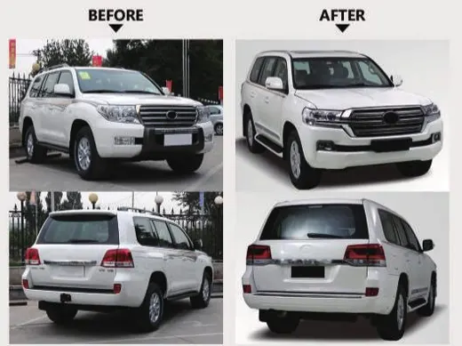 Рестайлинг-комплект для Toyota Land Cruiser 200 2008–2015 в вид LC200 2016 — фото 2
