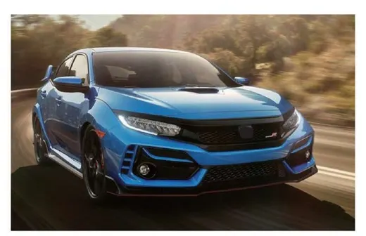 Обвес для Honda Civic FC1 2019–2021 в стиле Type-R — полный комплект