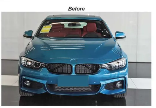 Обвес для BMW 4 серии F32/F36 2014–2019 в стиле M4: бампера, юбки — фото 3
