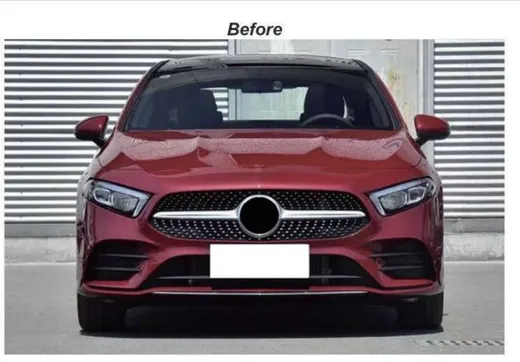 Обвес для Mercedes A-класса W177 2019+ в стиле A45 AMG — фото 3