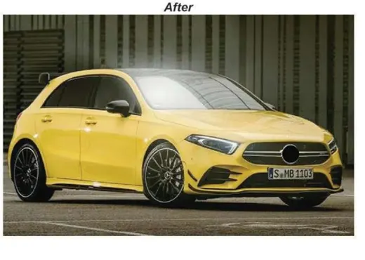 Обвес для Mercedes A-класса W177 2019+ в стиле A45 AMG