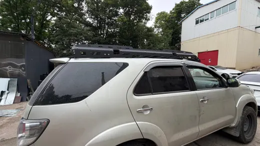Багажник экспедиционный Toyota Fortuner (2004–2015) с бортами — фото 2