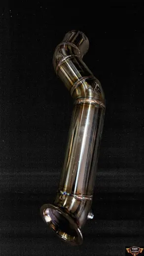 Пайп на C-class 205 кузов — фото 3