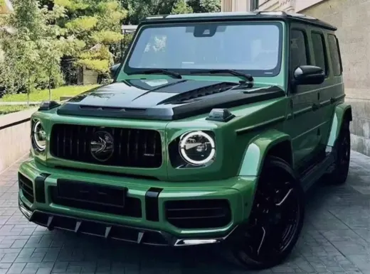 Обвес передний и задний диффузор для Benz G-Class W464 G63 G350 G500 (карбон)