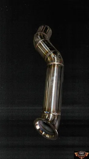 Пайп на C-class 205 кузов — фото 2